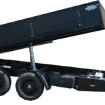 REMOLQUE BASCULANTE CON FRENO. 4X2M 2E 3.5T «COLOR NEGRO