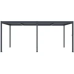 Pérgola bioclimática 3x6m | Lamas de aluminio y acero | Ronda Antracita - Imagen 3