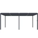 Pérgola bioclimática 3x6m | Lamas de aluminio y acero | Ronda Antracita - Imagen 6