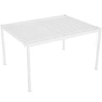 Pérgola bioclimática 3x4m | Lamas de aluminio y acero | Carmona Blanco - Imagen 8