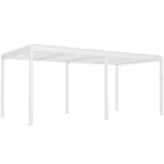 Pérgola bioclimática 3x6m | Lamas de aluminio y acero | Ronda Blanco - Imagen 7