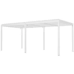 Pérgola bioclimática 3x6m | Lamas de aluminio y acero | Ronda Blanco - Imagen 8