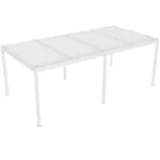 Pérgola bioclimática 3x6m | Lamas de aluminio y acero | Ronda Blanco - Imagen 9