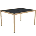 Pérgola bioclimática 3x4m | Lamas de aluminio y acero | Carmona Madera - Imagen 6