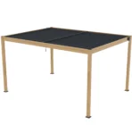 Pérgola bioclimática 3x4m | Lamas de aluminio y acero | Carmona Madera - Imagen 7