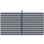 Persiana lateral ajustable de aluminio antracita para pérgola | 4m - Imagen 6