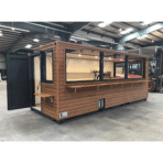 CONTENEDOR DE ENVÍO DE 20 PIES CONVERTIDO EN CAFETERÍA/BAR/SNACK BAR - Imagen 2