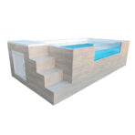 PISCINA ELEVADA ACERO RÍGIDO ILU PRO 230