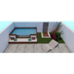 PISCINA ELEVADA ACERO RÍGIDO ILÚ AGUA - Imagen 8