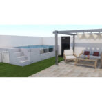 PISCINA ELEVADA ACERO RÍGIDO ILU PRO 230 - Imagen 6