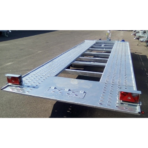 Portacoches TEMA de 3 ejes con basculante hidráulico, 5,80 m - Imagen 3