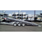 Portacoches TEMA de 3 ejes con basculante hidráulico, 5,80 m - Imagen 4