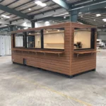 CONTENEDOR  CAFETERÍA  DE 20 PIES