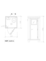 Módulo Sanitario S1 con WC y Lavamanos - Imagen 9