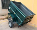 Remolque basculante hidráulico manual + freno de inercia 2.000 x 1.300 x 600 + 350 – Mma 750 kg - Imagen 3