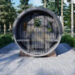 Sauna Exterior Barril Elston, 2.3×3.0