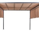 Gazebo LED PARGA Marrón