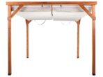 Gazebo VILLAROSA Marrón