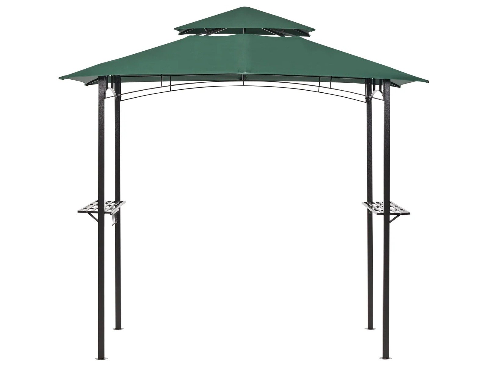 image-2-5.jpg Gazebo NARO Metal 240 cm 148 cm Verde Oscuro - Imagen 1