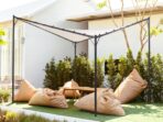 Gazebo AVENTINE Metal Beige - Imagen 2