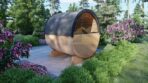 Sauna Exterior Barril Preston, 2.3×2.0 - Imagen 5
