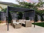 Gazebo LED PARGA Gris Oscuro - Imagen 2
