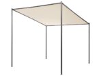Gazebo VIMINO Metal Beige - Imagen 3