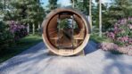 Sauna Exterior Barril Fleetwood, 2.3×4.0 - Imagen 3