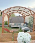 Gazebo SCOPELLO Marrón - Imagen 3