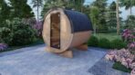 Sauna Exterior Barril Preston, 2.3×2.0 - Imagen 4