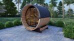 Sauna Exterior Barril Warrington, 2.3×2.0 - Imagen 3