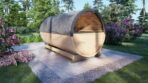 Sauna Exterior Barril Fleetwood, 2.3×4.0 - Imagen 2
