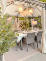 Gazebo COLOS Metal Beige - Imagen 4