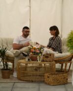 Gazebo SAFARA Metal Beige - Imagen 4