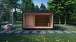 Sauna Prefabricada SIP Prague, 15 m²