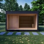 Sauna Prefabricada SIP Prague, 15 m²