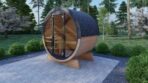 Sauna Exterior Barril Hartword, 1.6×2.3 - Imagen 4