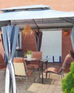 Gazebo COLOS Metal Gris Grafito - Imagen 5