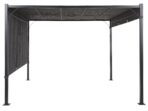 Gazebo LED PARGA Gris Oscuro - Imagen 6