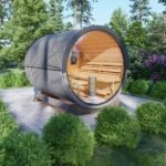 Sauna Exterior Barril Blackpool, 2.3×3.0