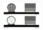Sauna Exterior Barril Blackpool, 2.3×3.0 - Imagen 5