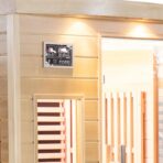 Sauna de infrarrojos con paneles de carbono 2050W 2 asientos - Imagen 12