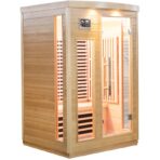 Sauna de infrarrojos con paneles de carbono 2050W 2 asientos - Imagen 3