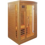 Sauna de infrarrojos con paneles de carbono 2050W 2 asientos - Imagen 6