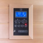 Sauna de infrarrojos con paneles de carbono LUXE 2180W 2-3 plazas - SNÖ - Imagen 15