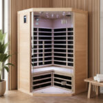 Sauna de infrarrojos con paneles de carbono LUXE 2180W 2-3 plazas - SNÖ
