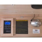 Sauna de infrarrojos con paneles de carbono LUXE 2180W 2-3 plazas - SNÖ - Imagen 8