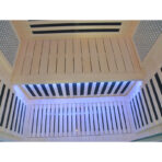 Sauna de infrarrojos LOIS para 2 personas - con paneles de carbono de 1900W y controlador wifi - Imagen 15