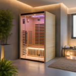 Sauna de infrarrojos LOIS para 2 personas - con paneles de carbono de 1900W y controlador wifi