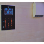 Sauna de infrarrojos LOIS para 2 personas - con paneles de carbono de 1900W y controlador wifi - Imagen 20